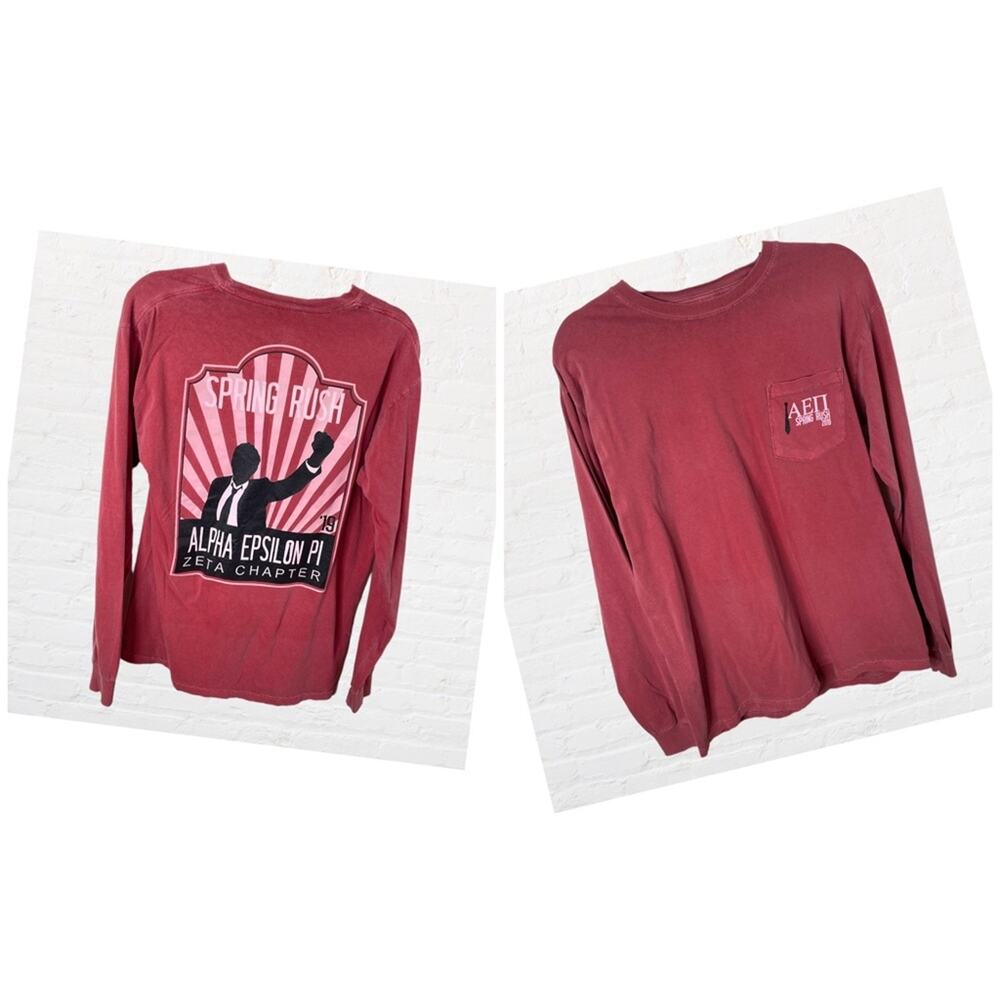 Comfort Colors Alpha Epsilon Pi Zeta Chapter Spring Rush 2019 tshirt